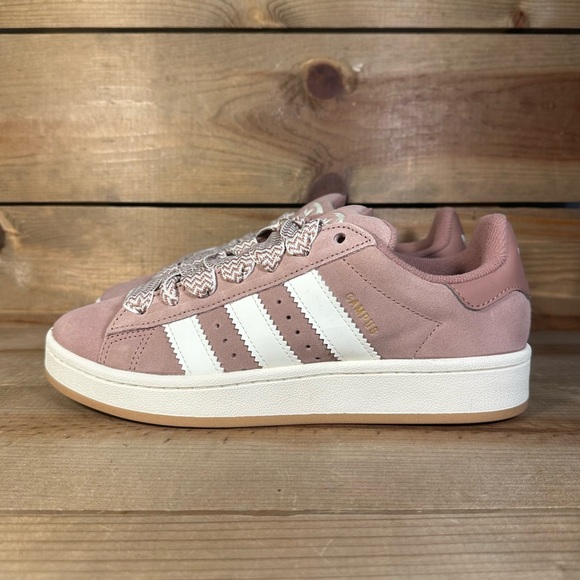 NEW Adidas Womens Campus 00s "Warm Clay" Pink Low Top Lace Up Sneakers JR3407 - Picture 2 of 7
